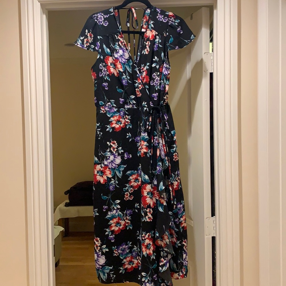 Xhiliration Floral Dress
